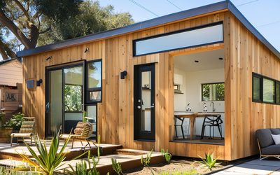 Studio de jardin en bois : la solution idéale pour un bureau à domicile confortable et rapide à installer